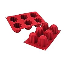 silikomart 26.100.63.0063 Stampi, Silicone, Marrone, 30×17.5×6 cm