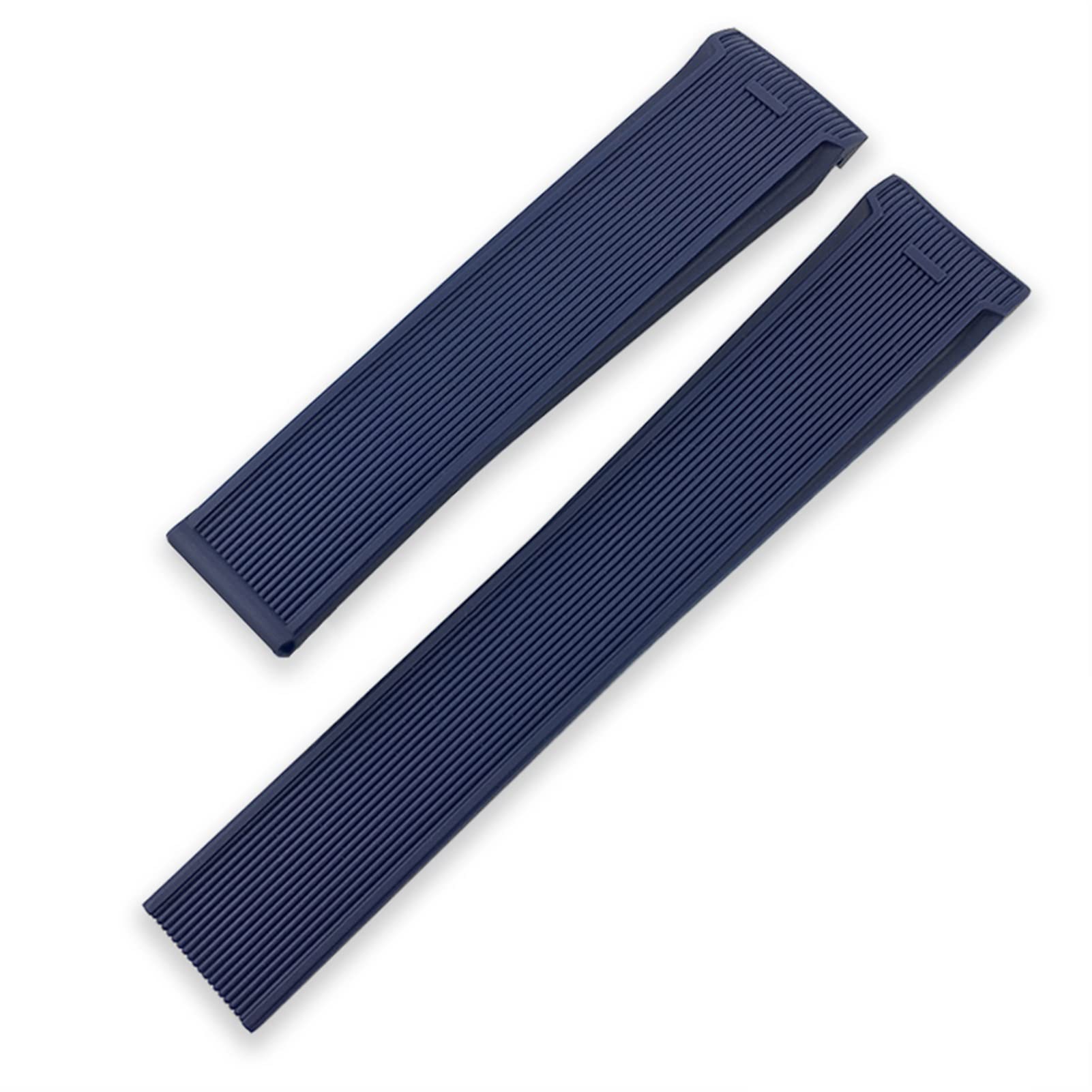 Bracelet silicone Tag Heuer Aquaracer bleu pour vos activités nautiques