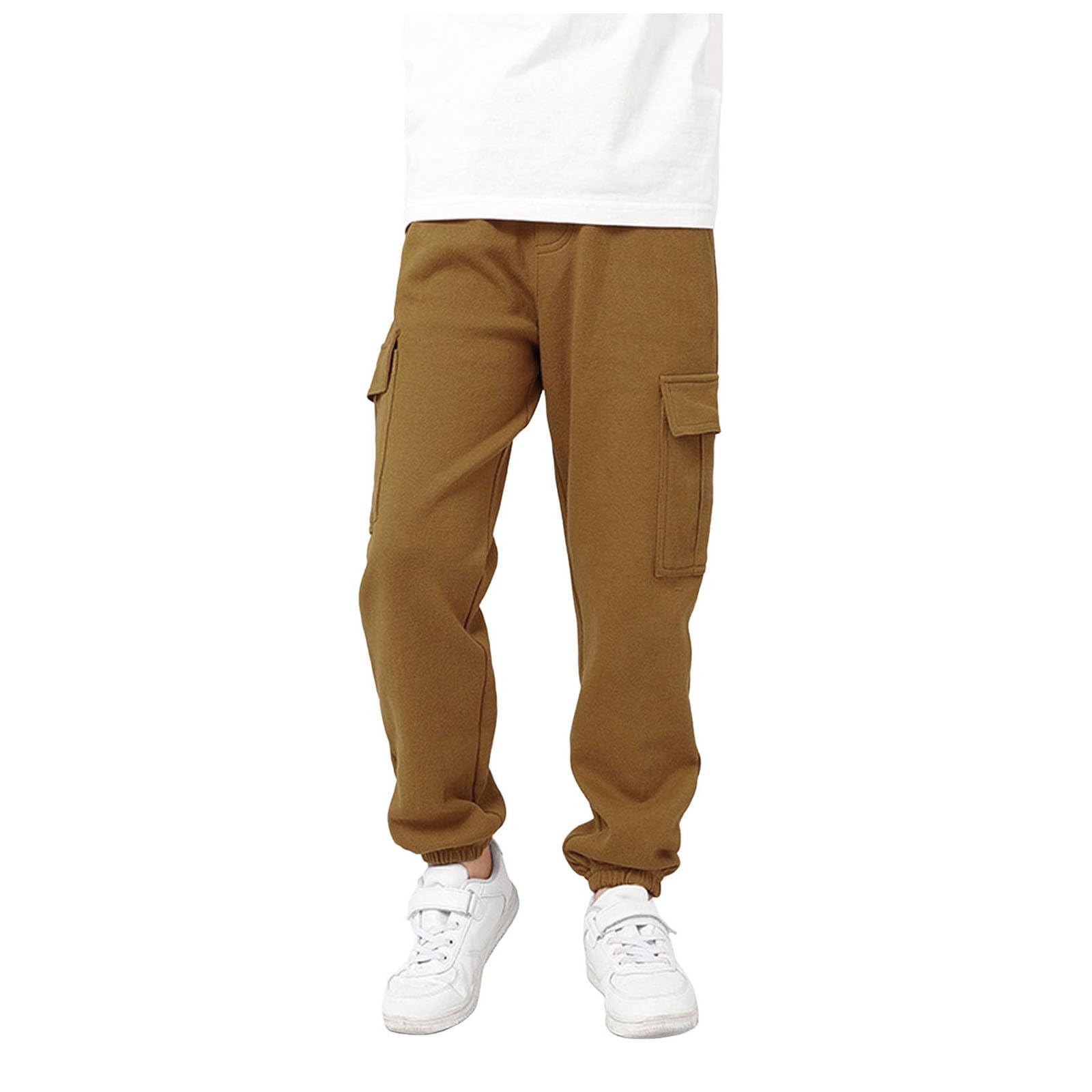 Boys Jogging Trousers Loose Fit Jogging Pants Boys Drawstring Comfortable Sport Sweatpants Tracksuit Football Kids Trousers Jogging Baggy Boy Boy Boy