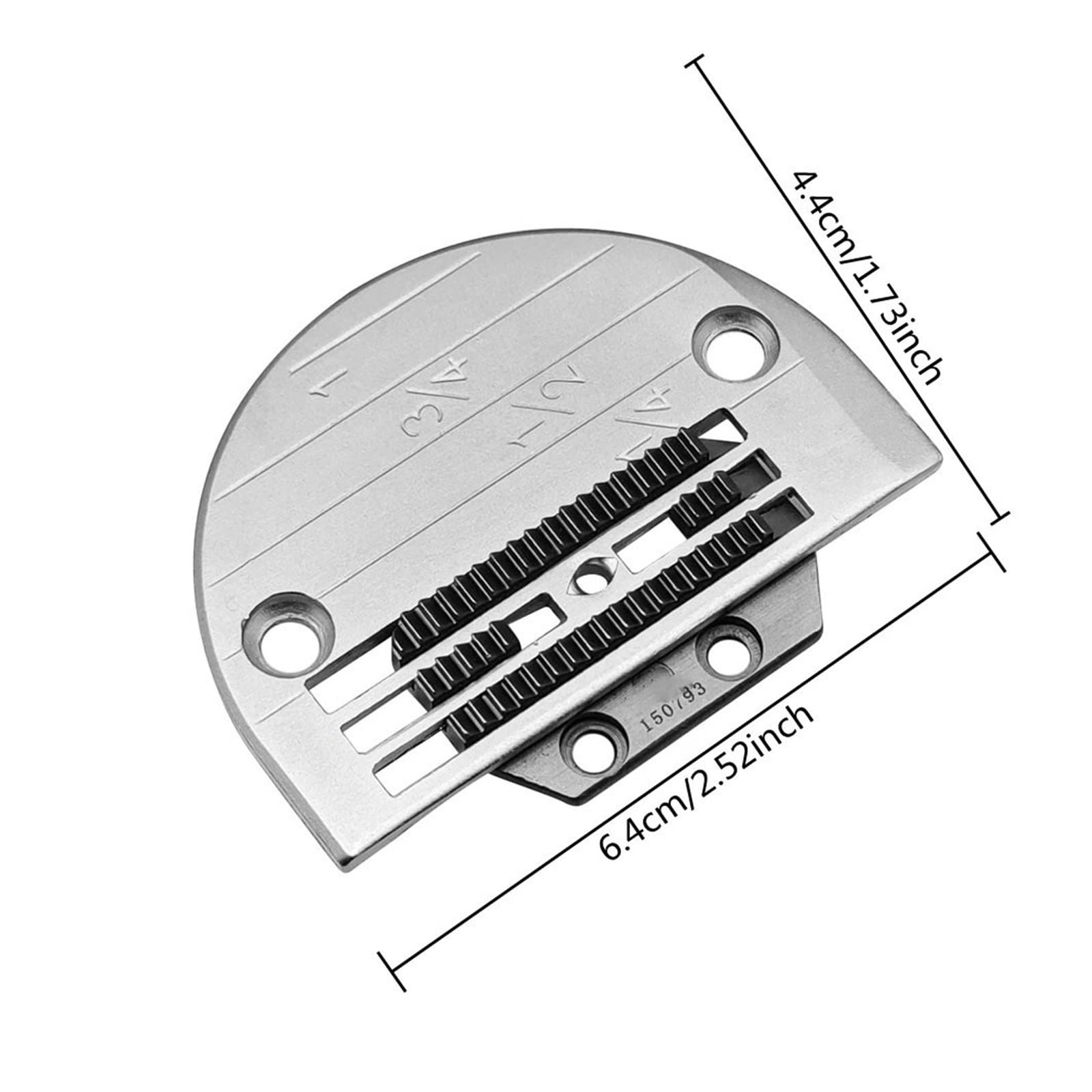 7 plaques à Aiguille Robustes 150792 150793 P127, Pied presseur et 4 vis for Accessoires de Machines Coudre Juki Singer