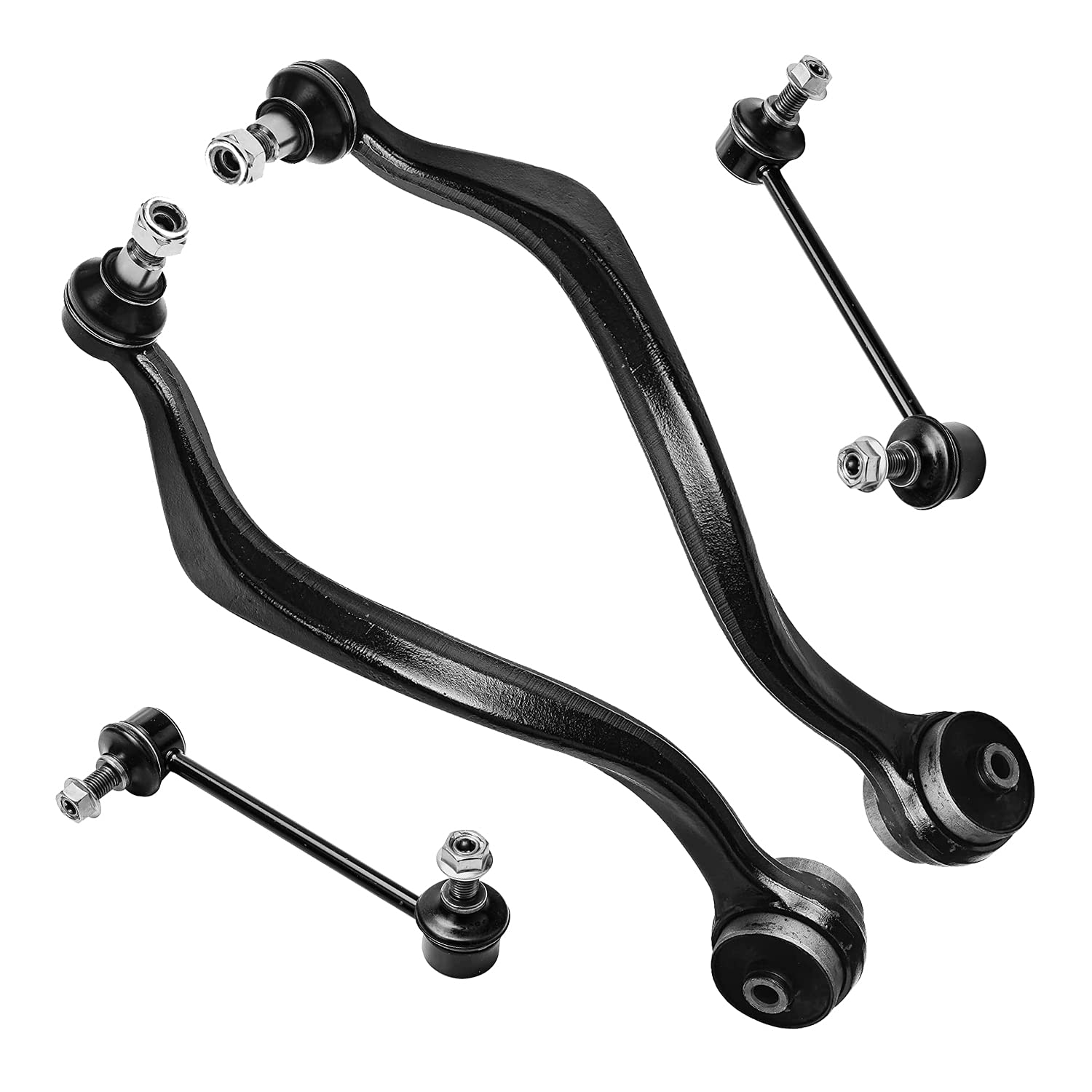 Detroit Axle - 4pc Front End Control Arms Kit for Ford Fusion Lincoln MKZ