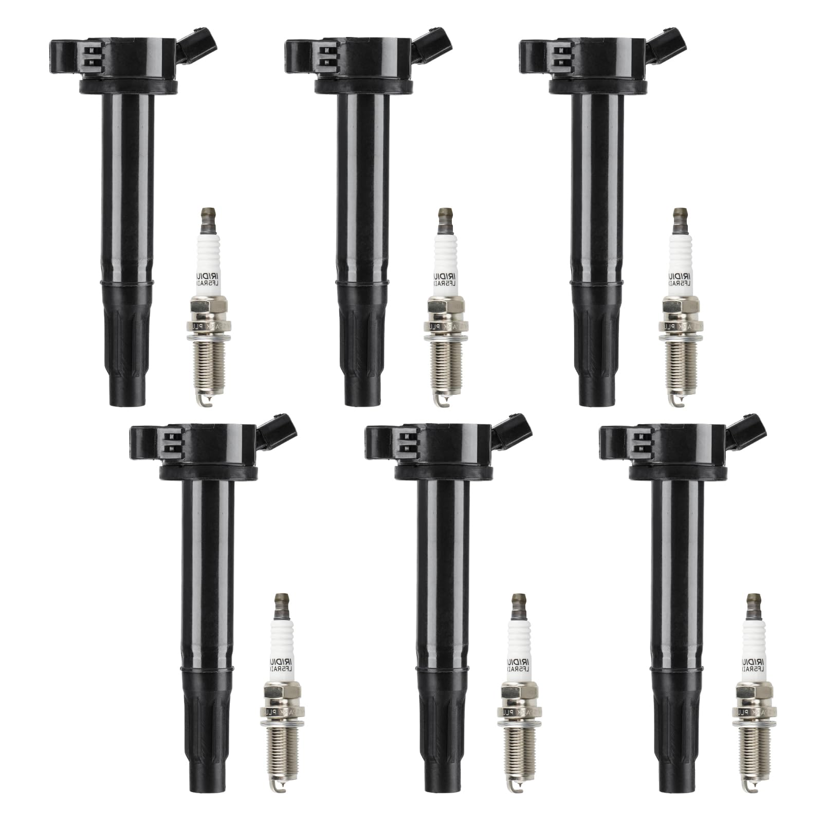 AEagle Ignition Coils & Iridium Plugs (6-Pack)