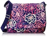 Vera Bradley Women's Cotton Laptop Messenger Bag, Katalina Pink, One Size