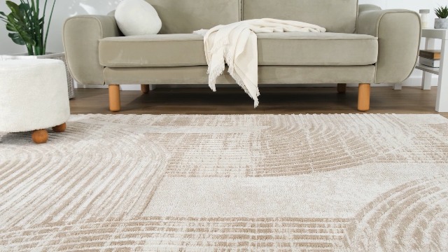 Tapete Abani Cream 8'x10' para Sala y Dormitorio miniatura 7