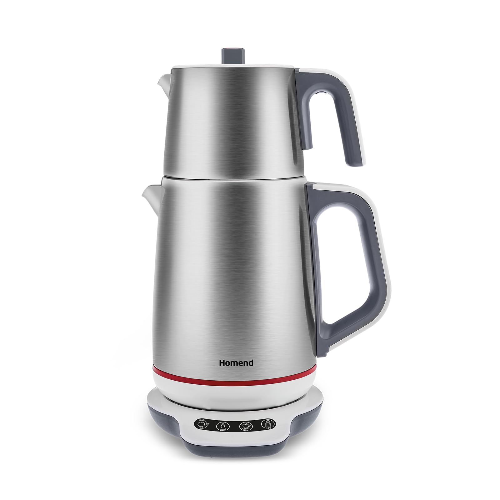 Homend Royaltea 1709H Dokunmatik Konuşan Çelik Çay Makinesi Inox