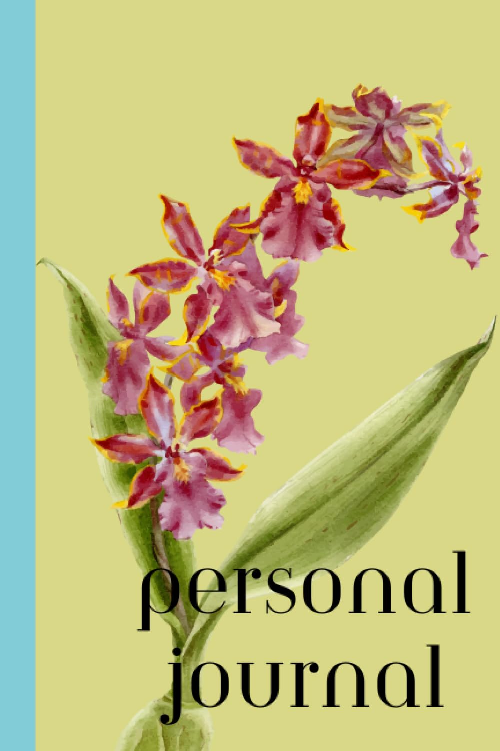 Personal Journal: EnEnchanting Reflections: Diary 6x9 Inch similar to A5 with Witch Orchid - Explore Your Inner Magic and Unfold the Pages of Your Soul