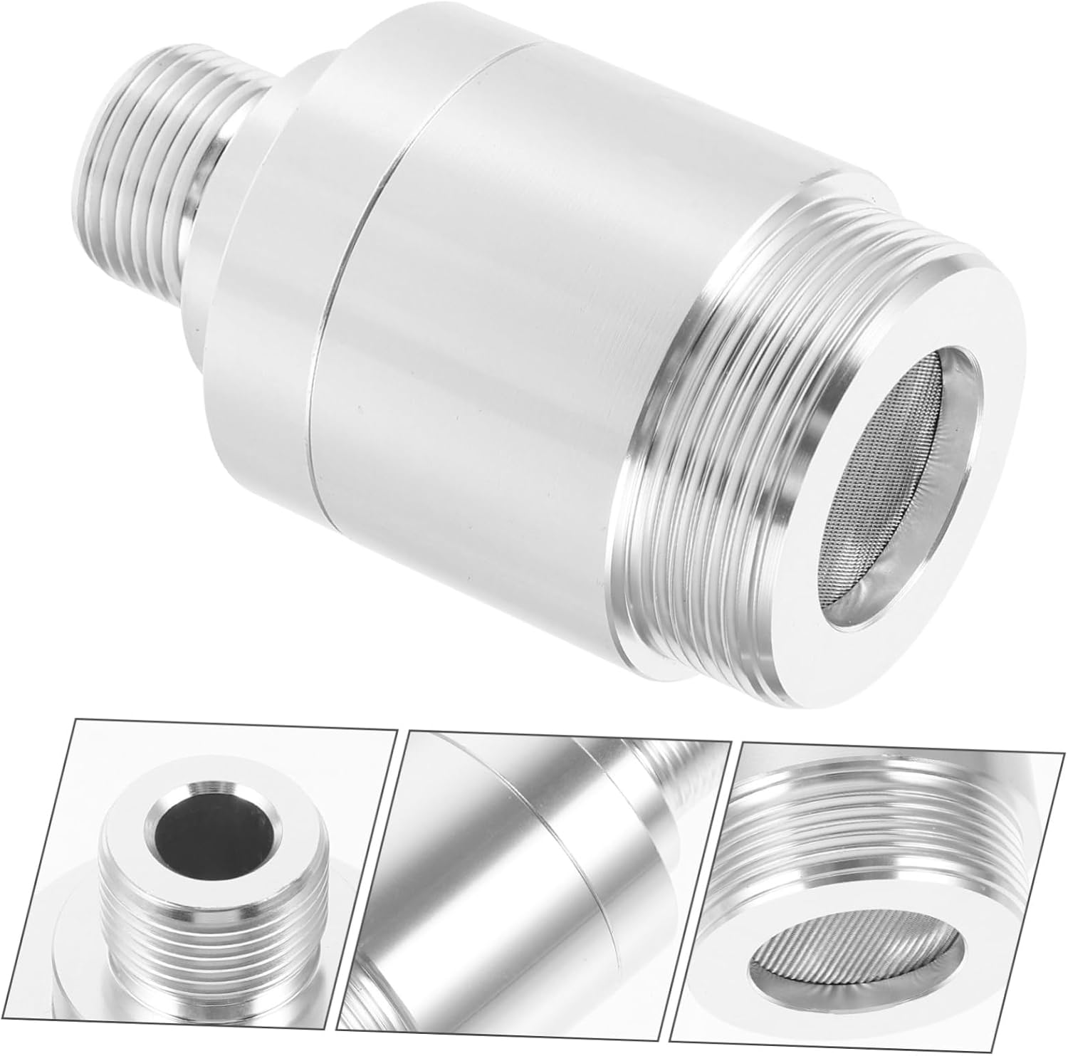 LIFKOME Gas Sensor Outer Shell Aluminum Alloy Housing Splashproof Design for Outdoor and Industrial Use Easy to Install