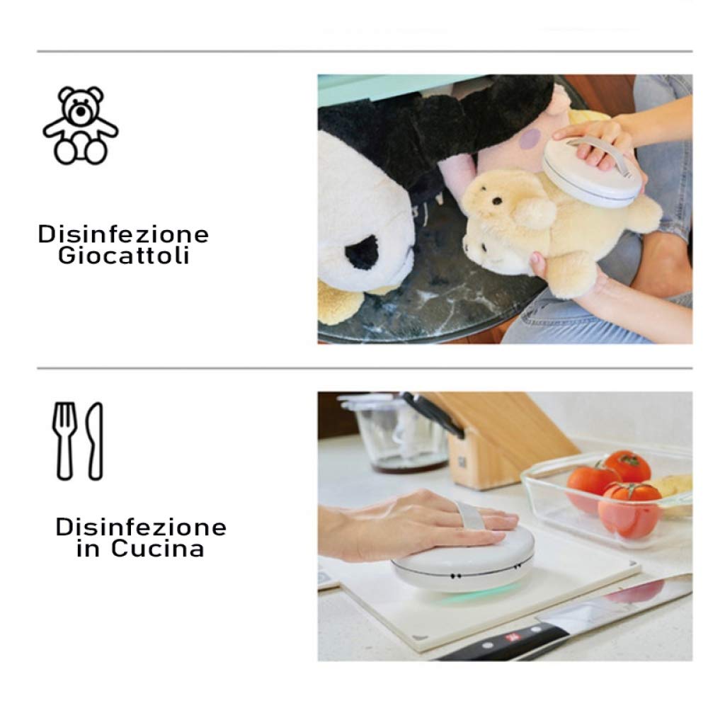 Sterilizzatore a box doppio tubo con aromaterapia