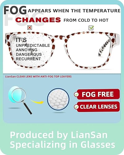 Miniatura 3 de LianSan Anteojos de seguridad sobre anteojos para mujer  Gafas antivaho que se ajustan sobre gafas graduadas para ANSI Z87.1 certificado