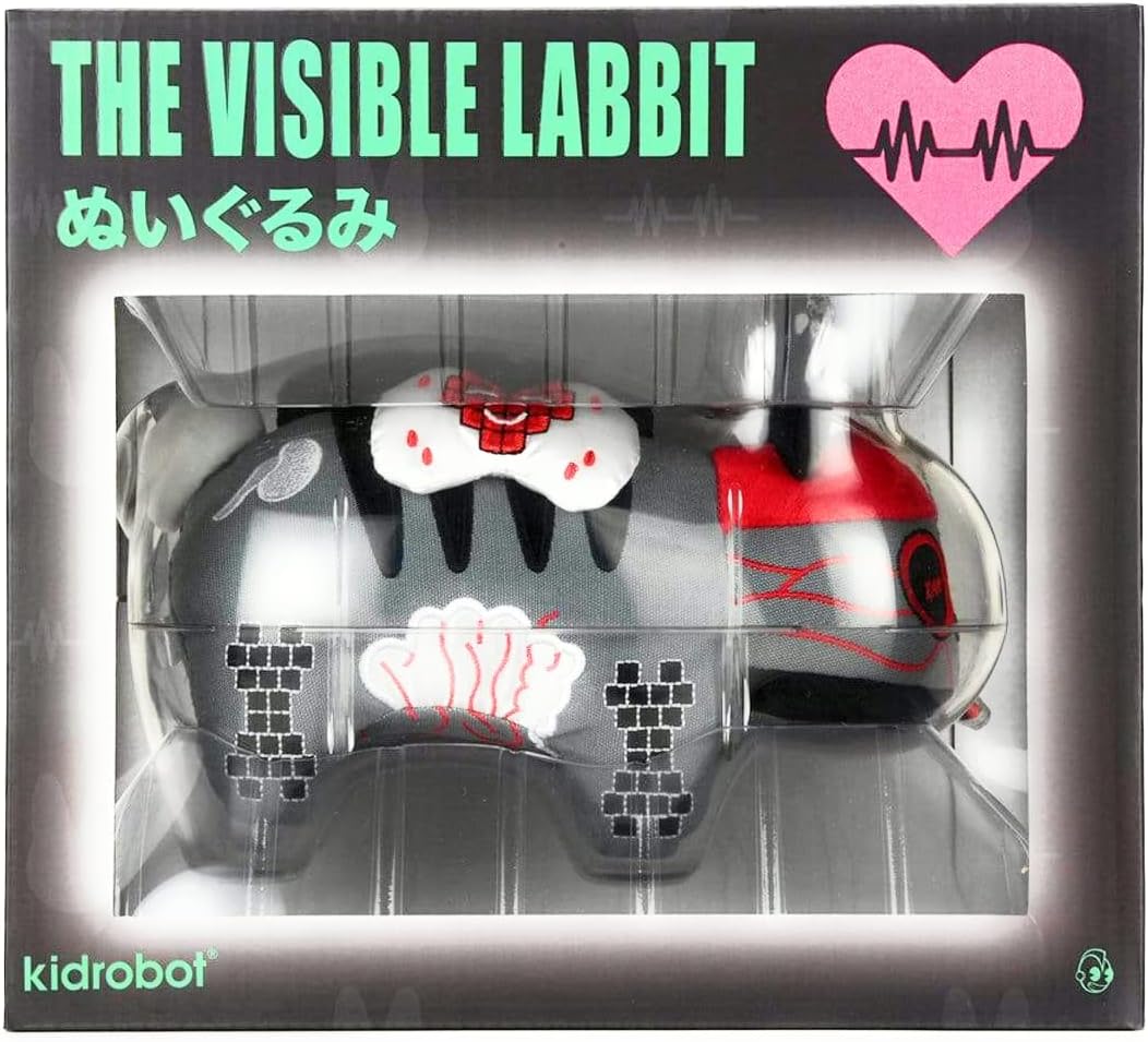 Kidrobot IamRetro Visible Labbit 7" Figure by Frank Kozik x IamRetro Exclusive