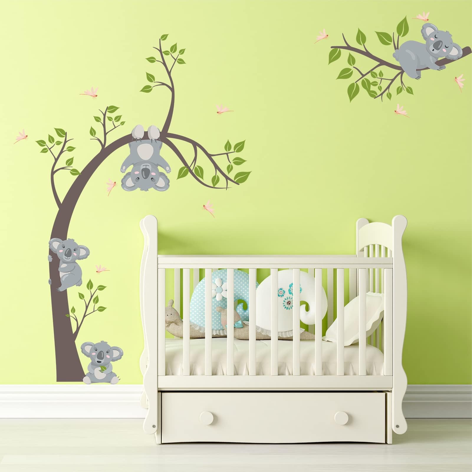 Amazon.com: AnFigure Koala Wall Stickers for Kids Baby Girls Boys Room ...