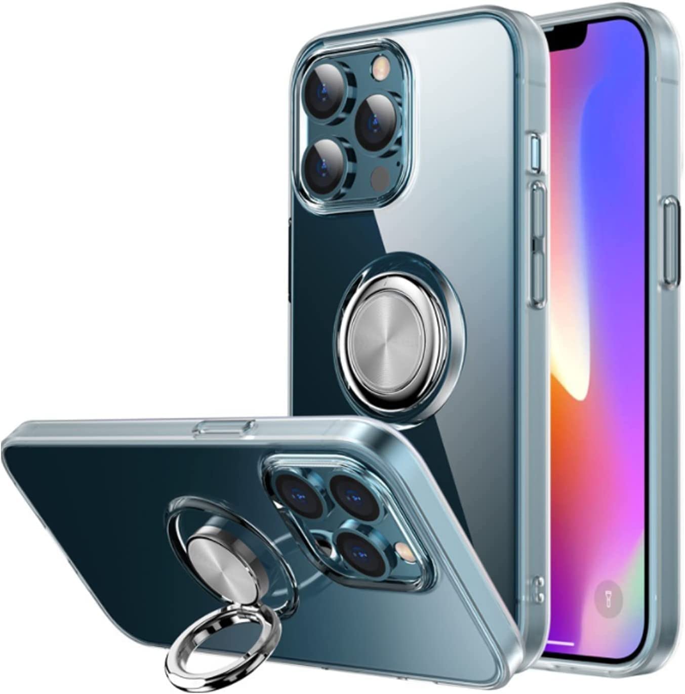 Coque iPhone 13 Pro Max antichoc fine TPU transparent pour éviter les chutes