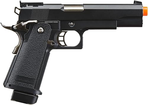 Miniatura 3 de Pistola de mano Airsoft de metal Hi-Capa 1911 con BBS de 0236in cargador de velocidad y cargador de Airsoft color negro