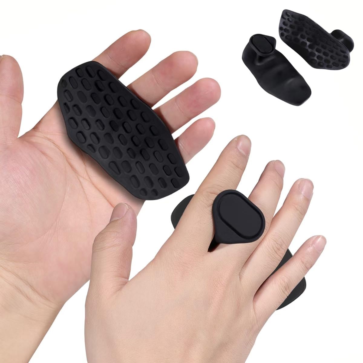 Luva de Musculação Academia com Grip Antiderrapante, Luva Fitness para Treino, Crossfit e