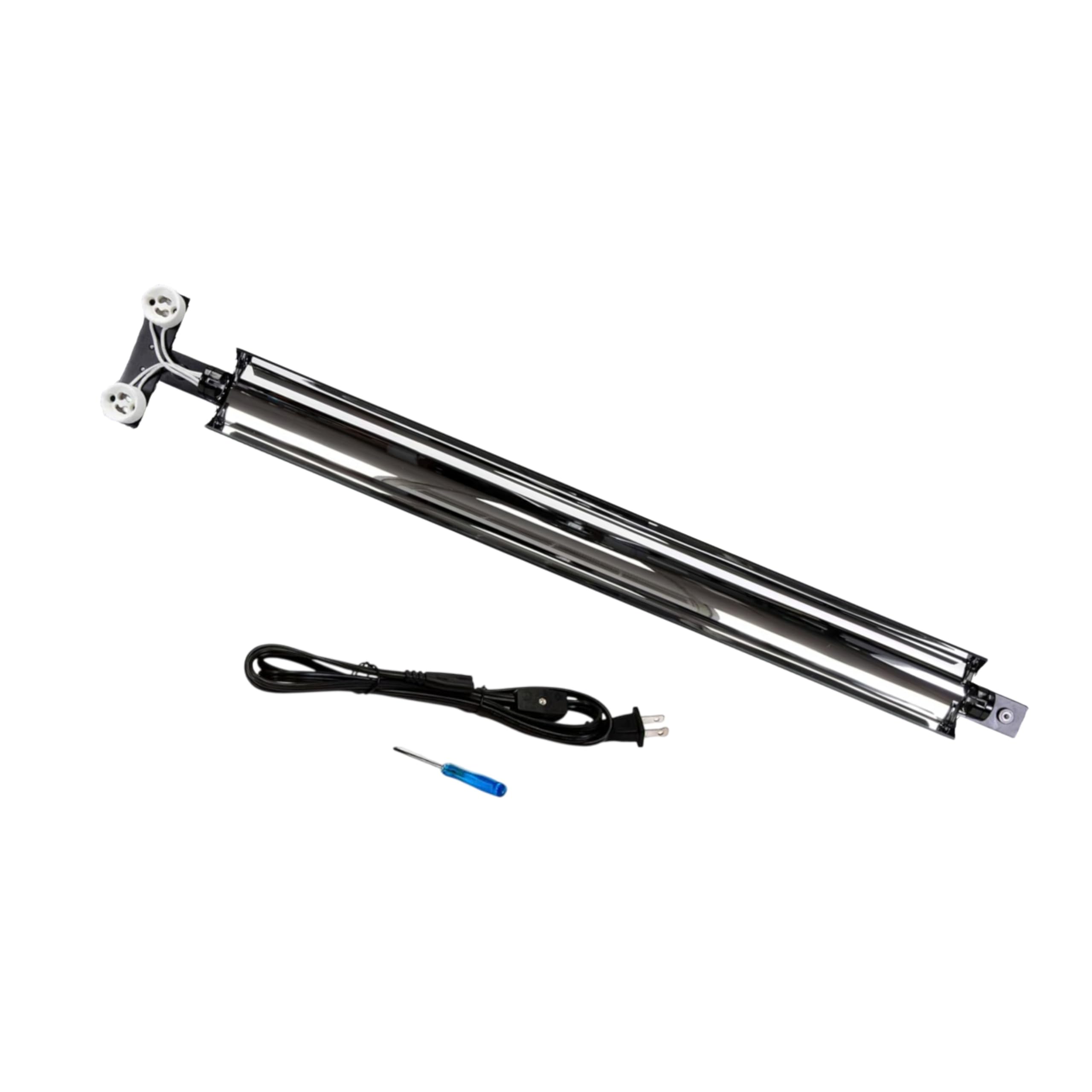 Carolina Custom Cages Reptile 34 pulgadas T5HO UVB 39W + doble GU10 luz de luz de consumo, paquete con 10.0 UVB T5HO 39W 34" tubo fluorescente de iluminación de reptil