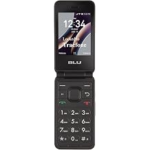 Tracfone BLU Flex B300V 4G Flip Phone - Black, 32GB + 1-Yr Plan Included