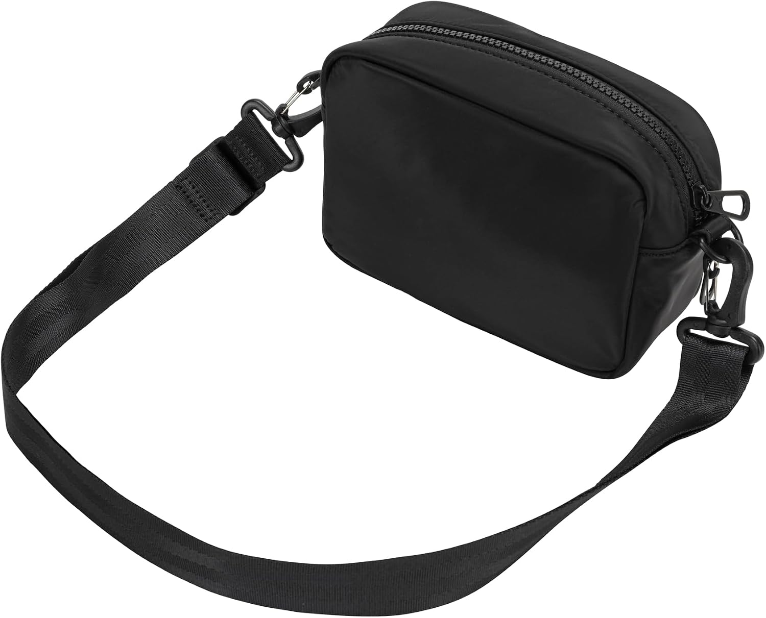 PUMA Women's Candid Nylon Crossbody with Removable Strap & Zip Pockets