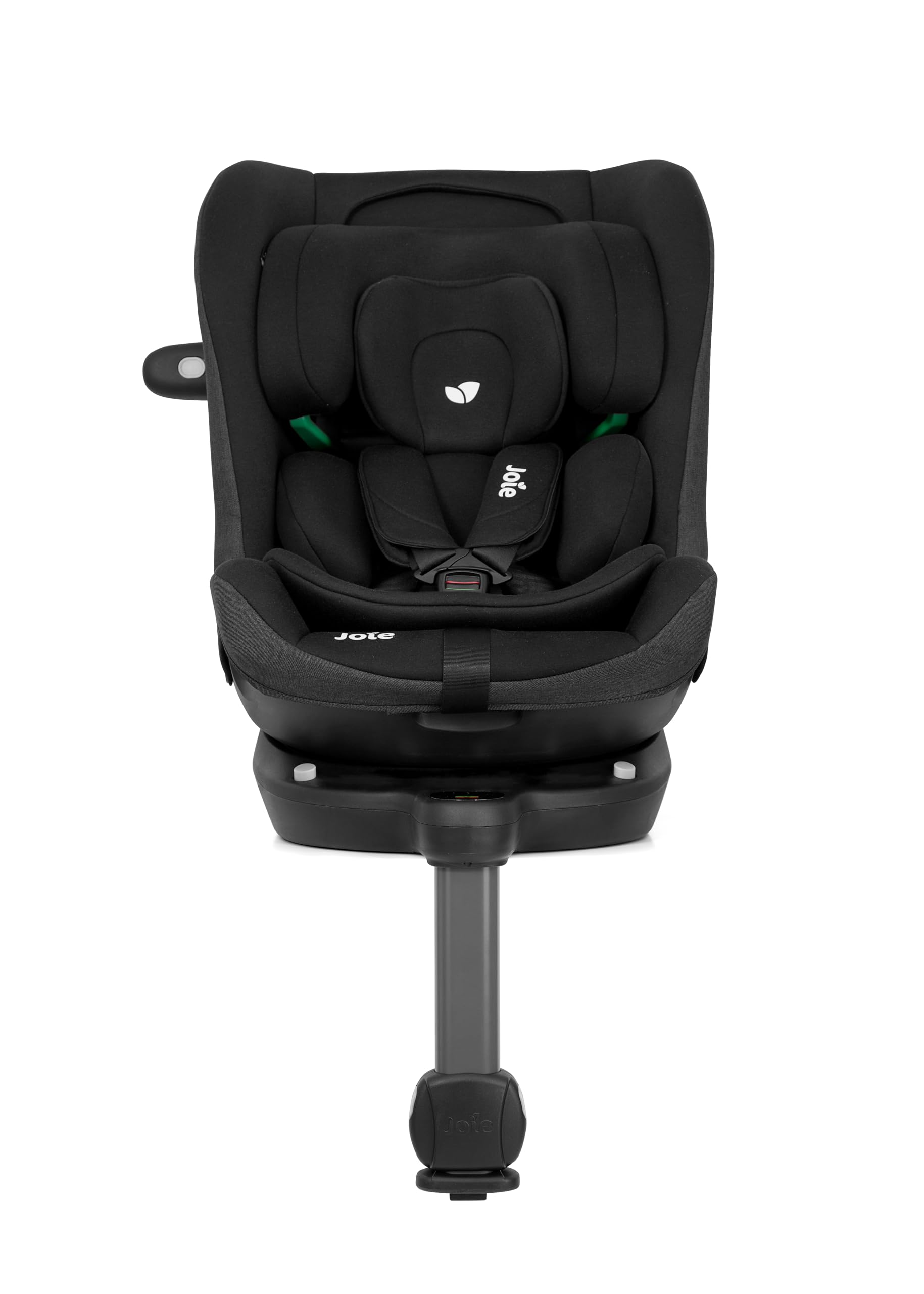 Joie i-Pivot™ Grow Kindersitz, i-Size R129, drehbar, ISOFIX, Seitenaufprallschutz, Geburt bis 10 Jahre (40–135 cm) (Shale)