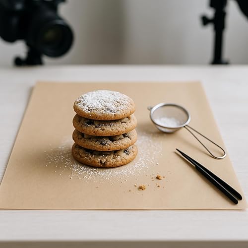 Miniatura 6 de Hojas de papel pergamino precortadas antiadherentes, 12 x 16 pulgadas, 24 hojas