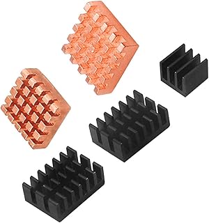 5Pcs Radiator Heatsink Heat Sink Aluminum Alloy Radiator Copper Cooler for Orange Pi 4 LTS