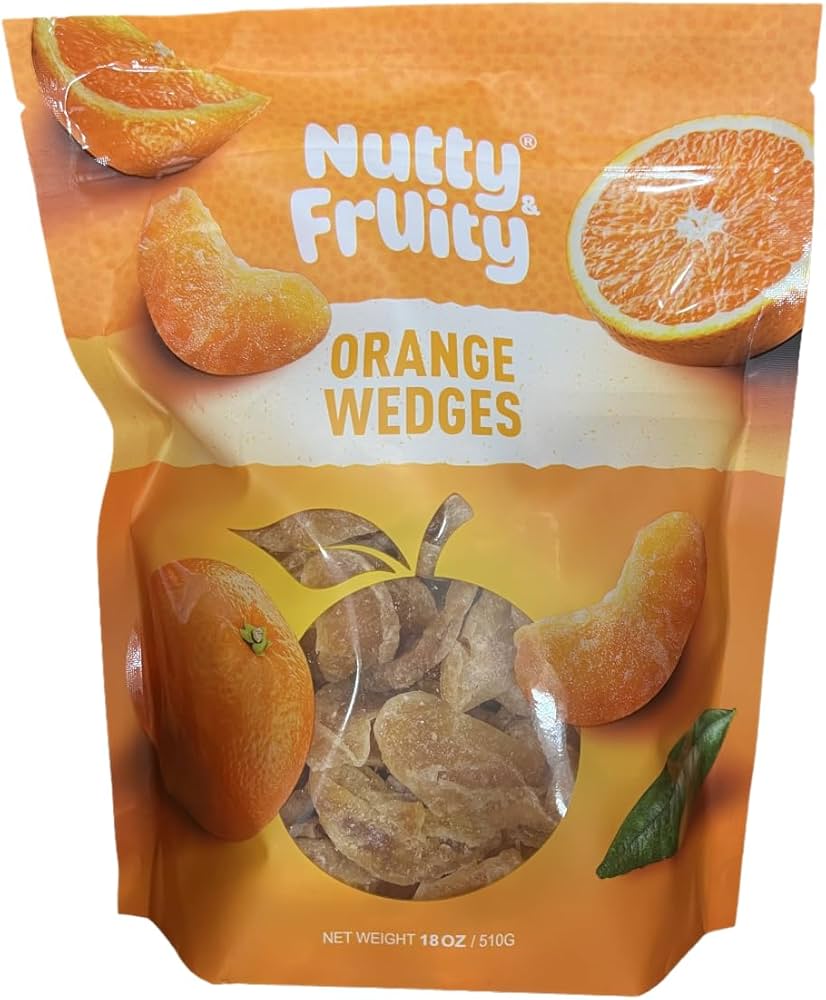 Amazon.com: Nutty & Fruity Dried Tangerine Wedges Soft & Juicy