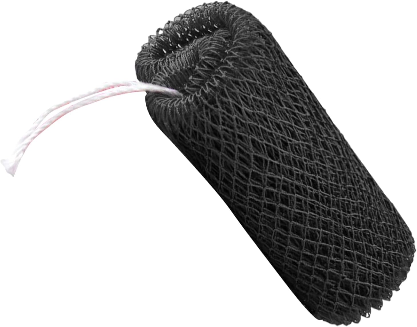 Authentic African Mesh Sponge - Nylon Net, eExfoliating Bath Scrubber Traditional Knotted Texture, Sapo Wash Cloth Back Scrubbing Strap | Deep Cleansing Body Towel 3 Pieces for Daily Showering