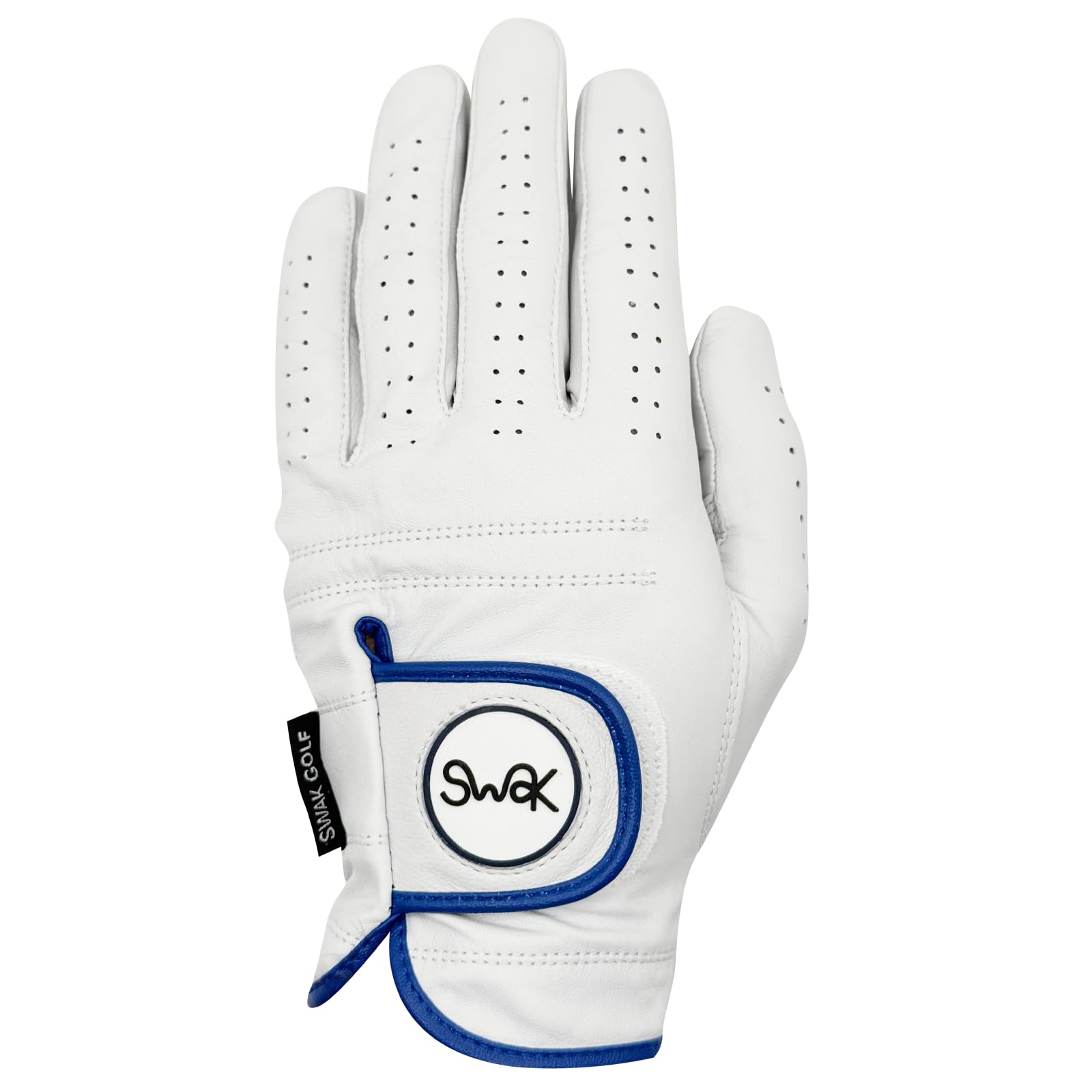 Golf Glove by SWAK - Soft Grip Cabretta Leather Golf Gloves for Right Handed & Left Handed Golfers - Suitable for All Weather