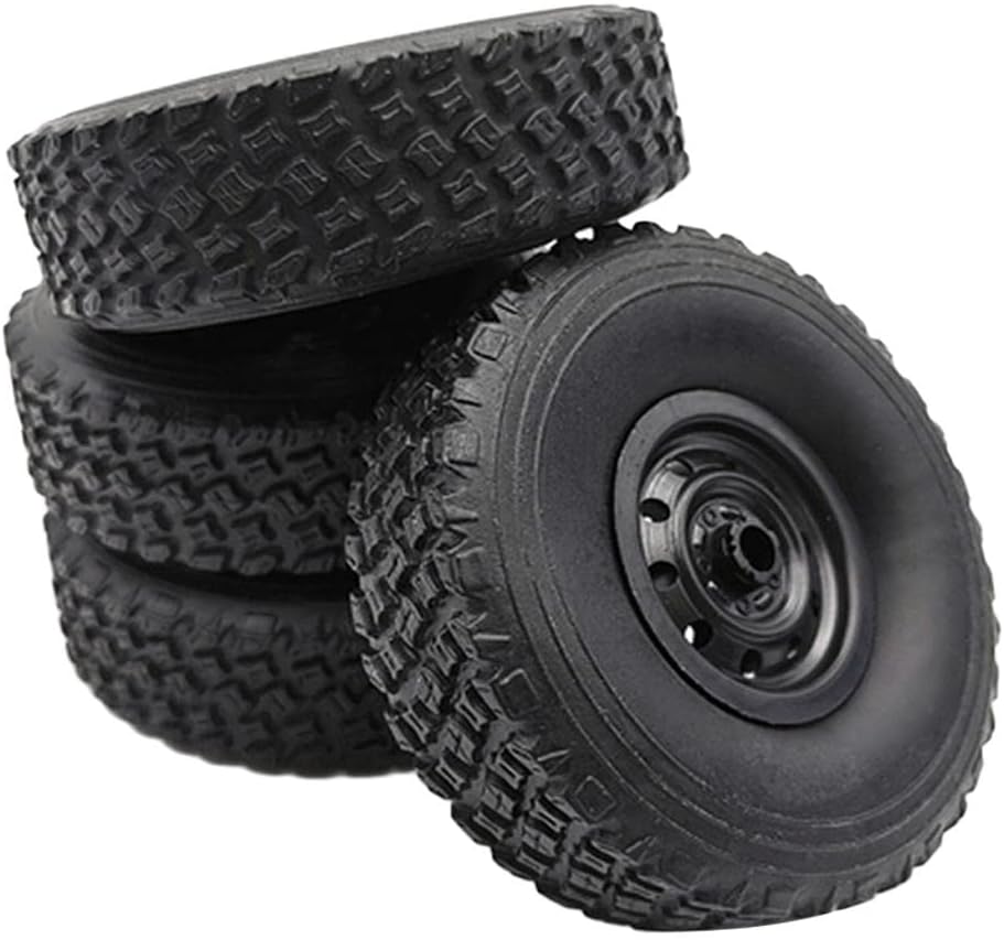 Rubber Wheel Tyres for Military Truck - 4 Set