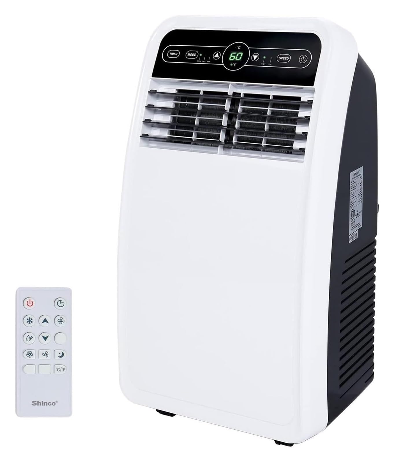 Giveduno One Color 8000 Btu Portable Ac, Built-In Cool/Dehumidifier/Fan, For 350 Sq Ft