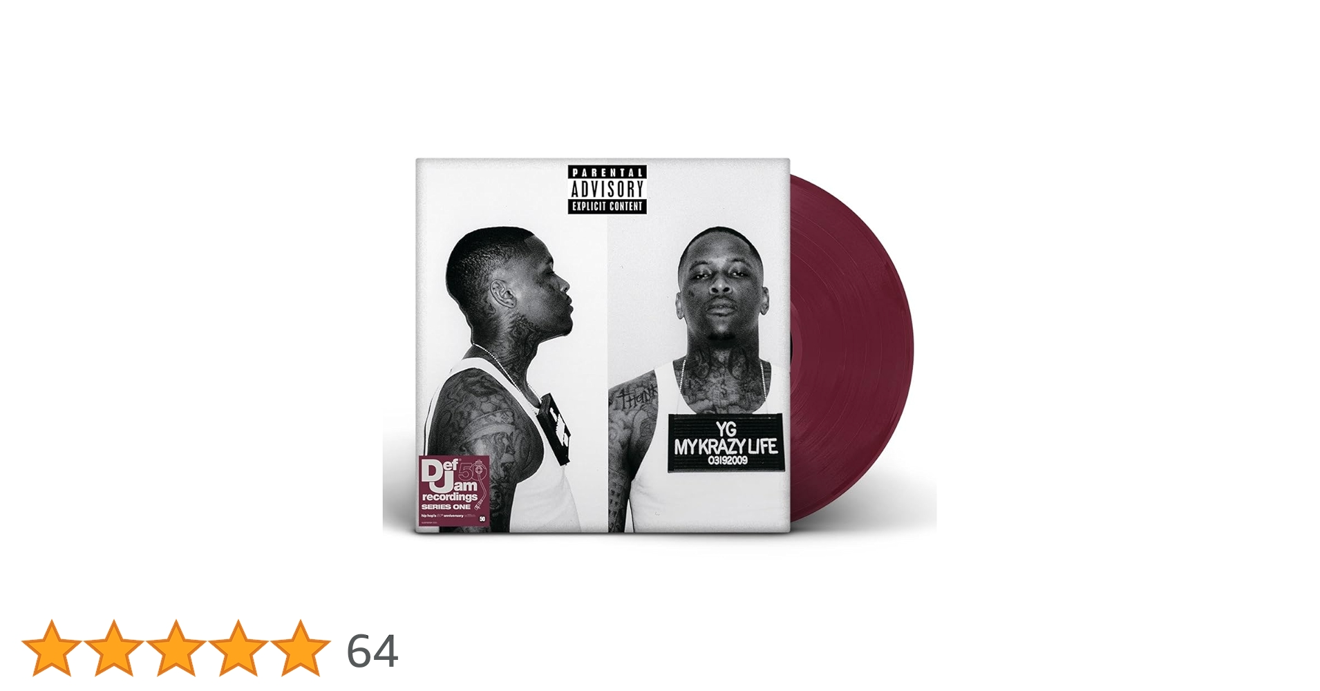 新品未開封 YG My Krazy Life My Nigga LPレコード My Krazy Life: Yg, Yg: Amazon.it: CD e Vinili}