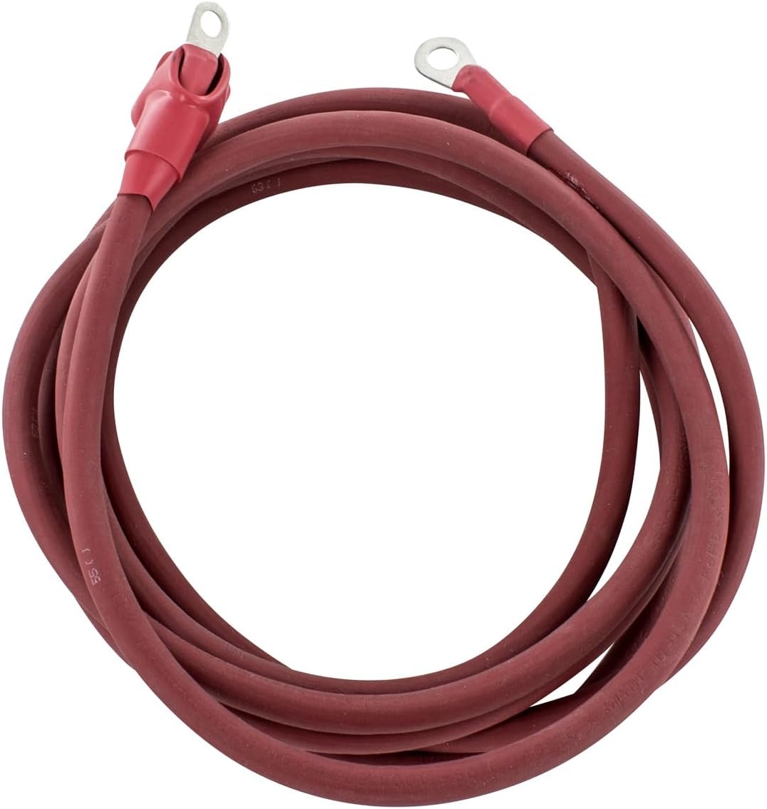 Powermaster 1-5410-130 Alt Charge Wire 4g 10 ft 5/16 & 1/4 Eyelet