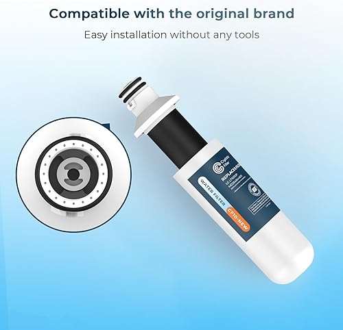 Miniatura 4 de Crystala Filters Filtro de agua de repuesto LT1000PC, compatible con LT1000PCPCS, LT1000PC, LT-1000PC, ADQ747935 ADQ74793504 filtro de agua y filtro