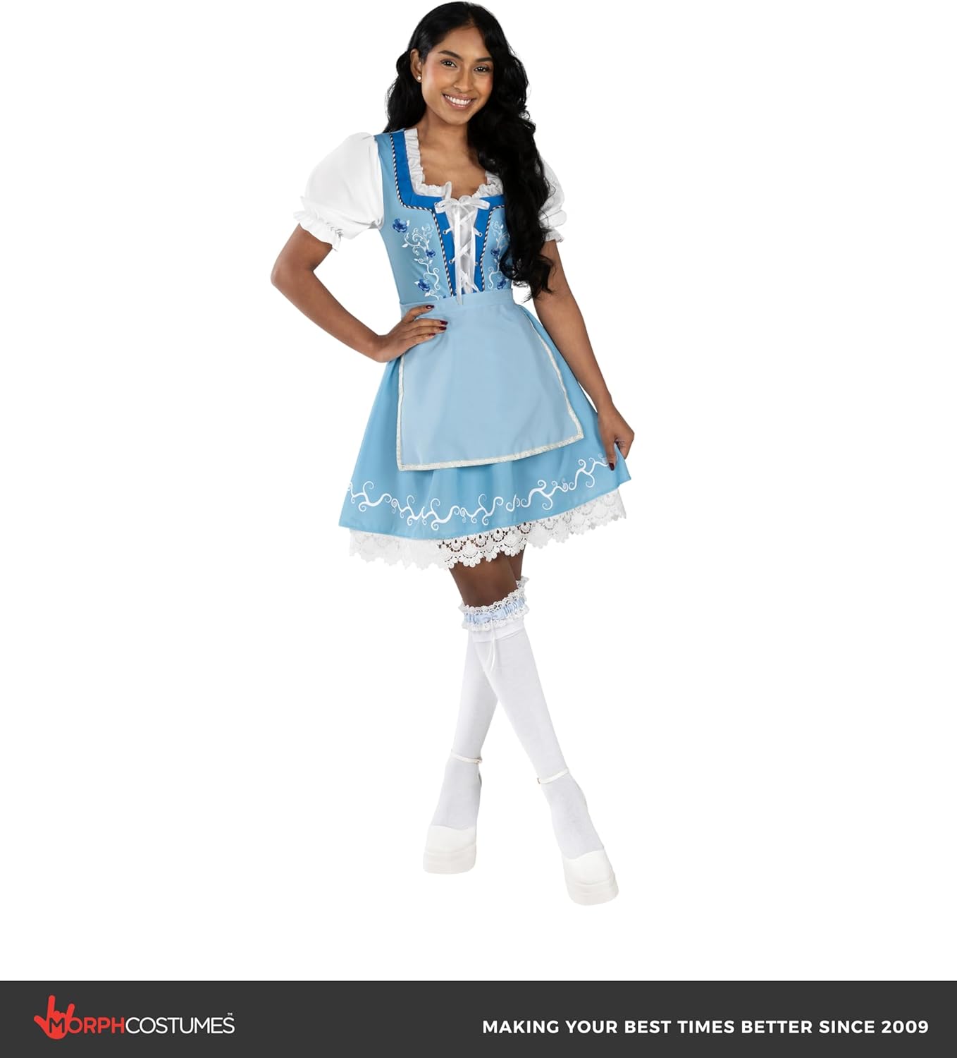 Morph Oktoberfest Costumes Womens German Costume - Oktoberfest Outfits Women - Dirndl Costume Womens - Dirndl Dresses Women