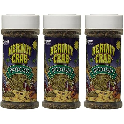 Florida Marine Research 3 Pack of Hermit Crab Food, 4 Ounces each Cover
