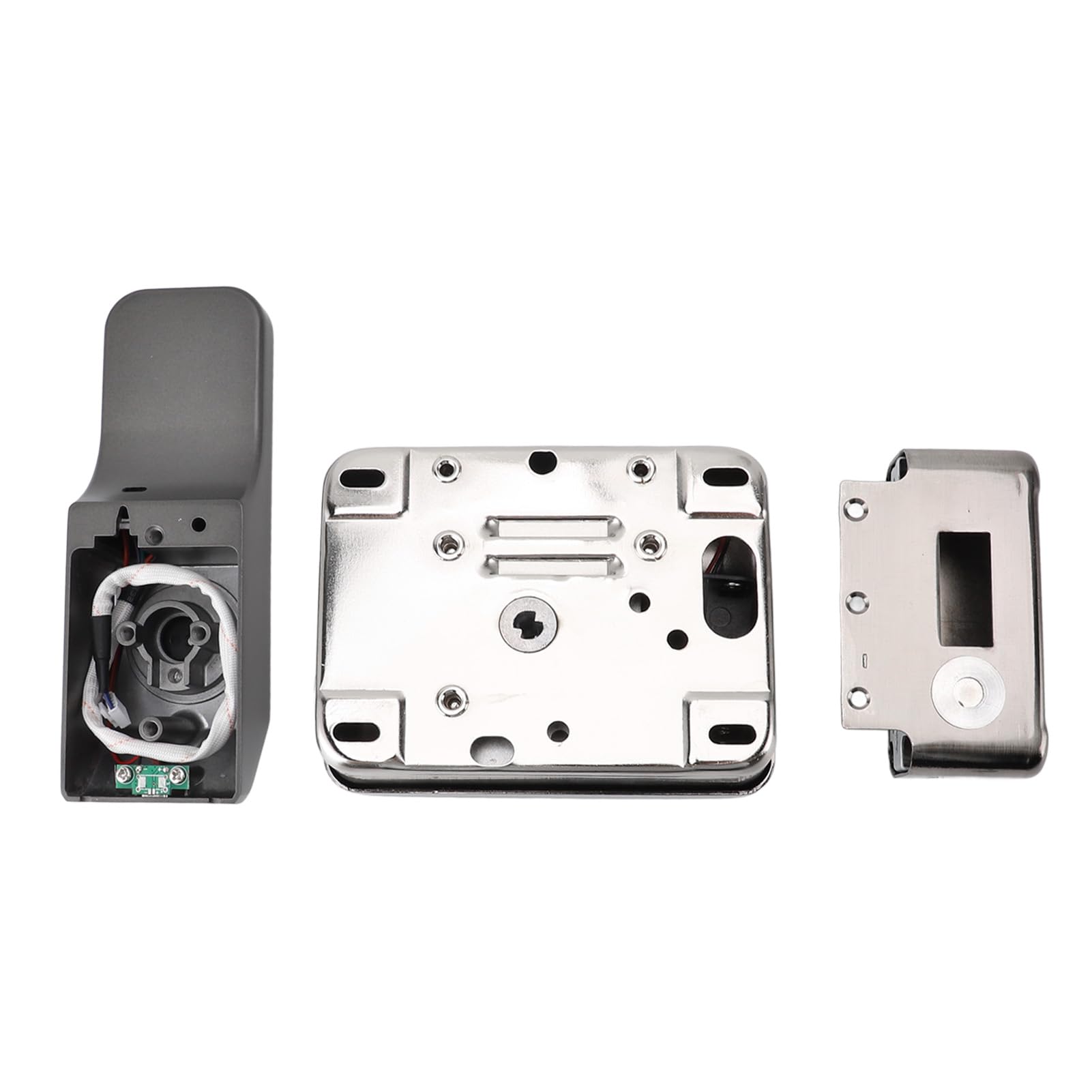 Haofy Cerradura Puerta Inteligente con Huella Digital y Tarjeta Contrase?a Seguridad IP66 para Exterior Interior Control Móvil para Hogar Oficina Familiar Acceso Sin Llave