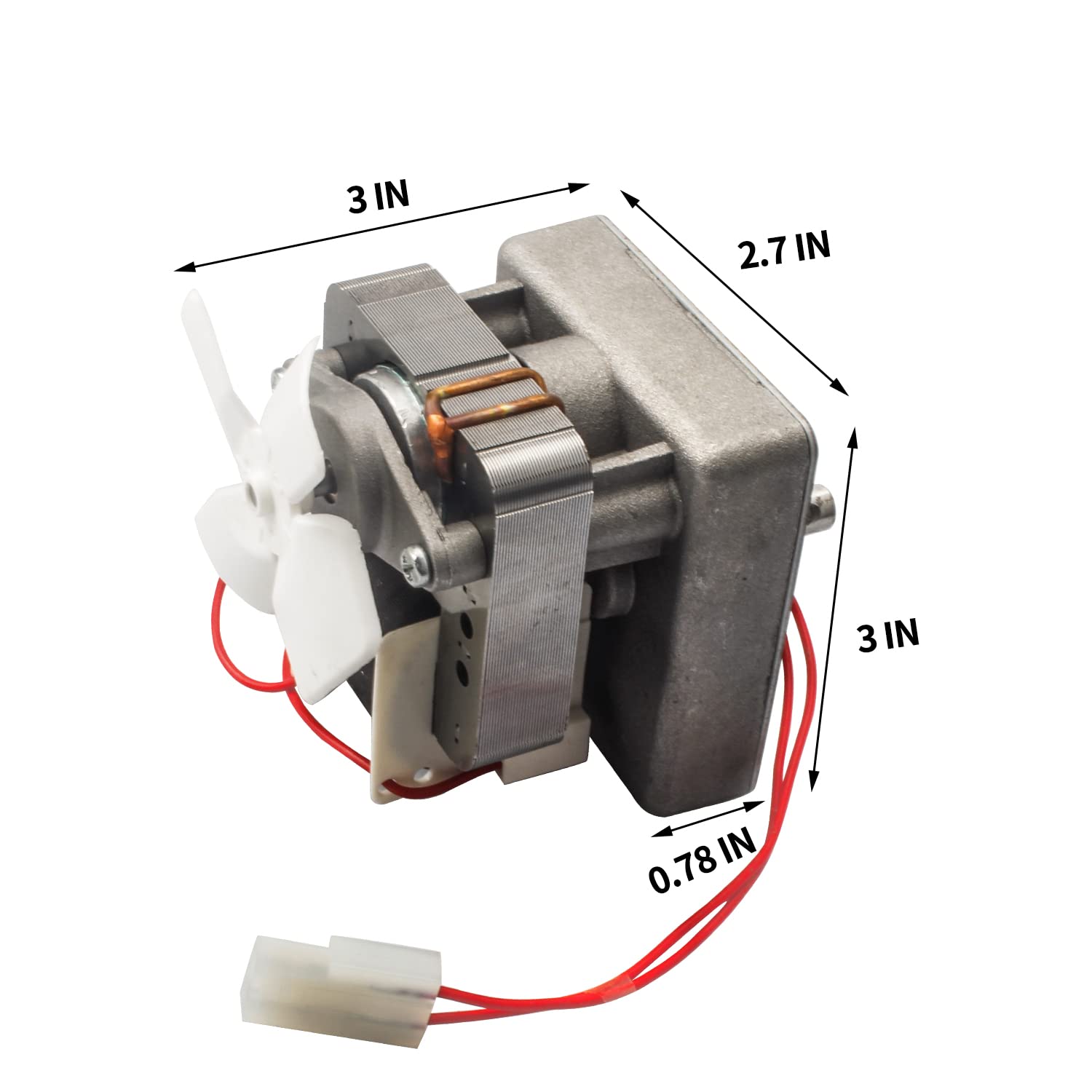 Upgraded Auger Motor Replacement for Traeger, Pit Boss and Camp Chef Wood Pellet Grills,2.0 RPM, 110V, 60Hz, 2 Pole,Pellet Grill Universal Feeding Gear image 3