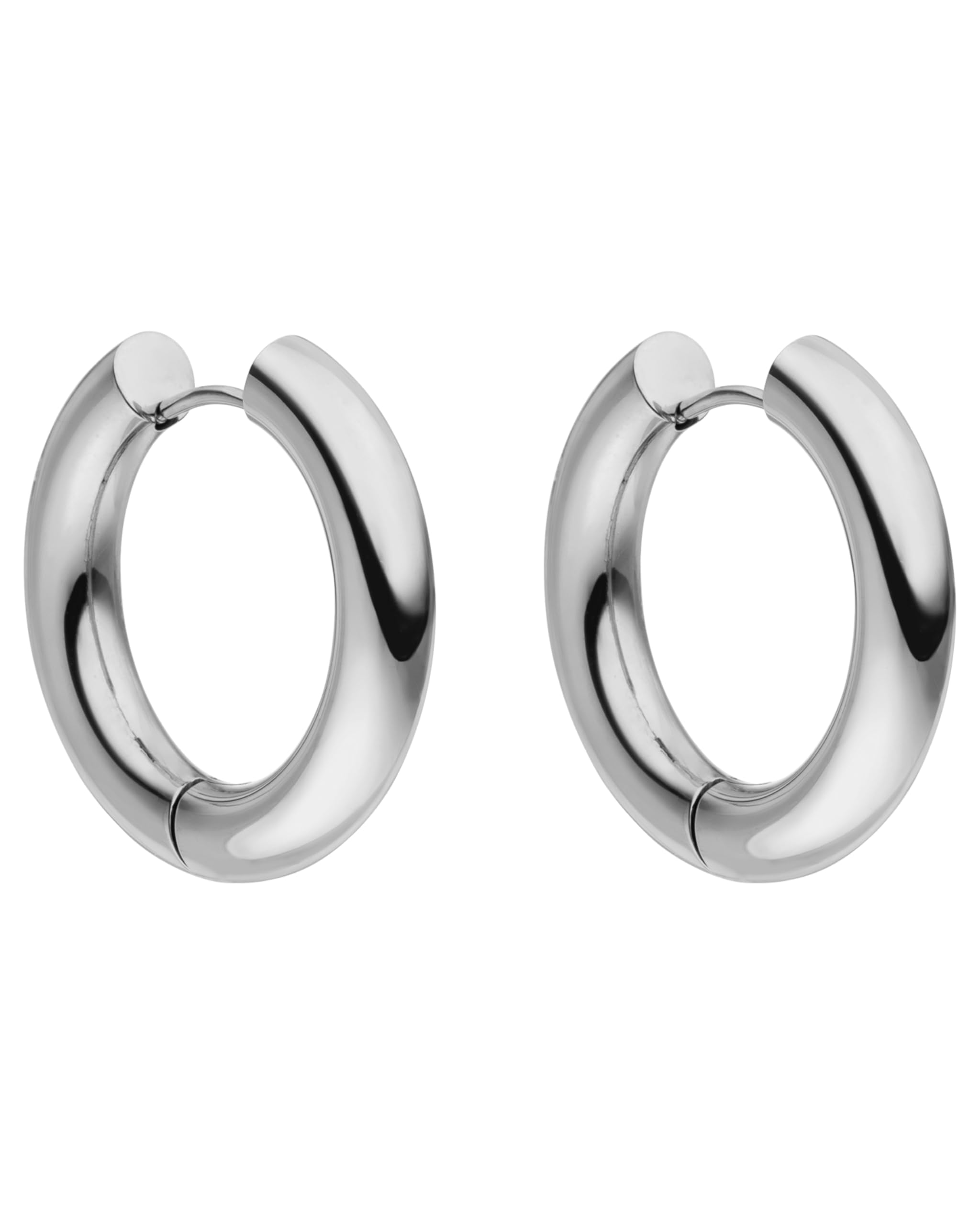 Orecchini A Cerchio PURELEI® Con Occhio – Gioielli Hawaii In Acciaio Inox, Impermeabili, Regalo Estate - 5