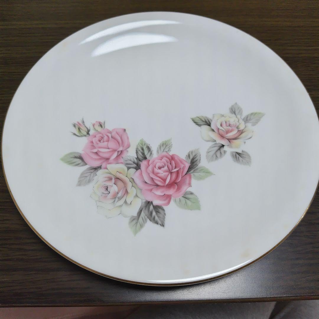 Amazon.co.jp: オールドノリタケ Noritake 大皿2枚セット（バラ