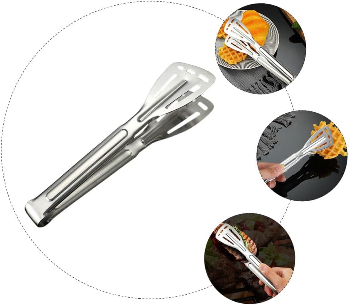 Pinzas de cocina, pinzas anti-escaldaduras for alimentos, pinzas for parrilla, tijeras resistentes, pinzas metálicas for alimentos, pinzas for barbacoa, pinzas de acero inoxidable for alimentos, pinza