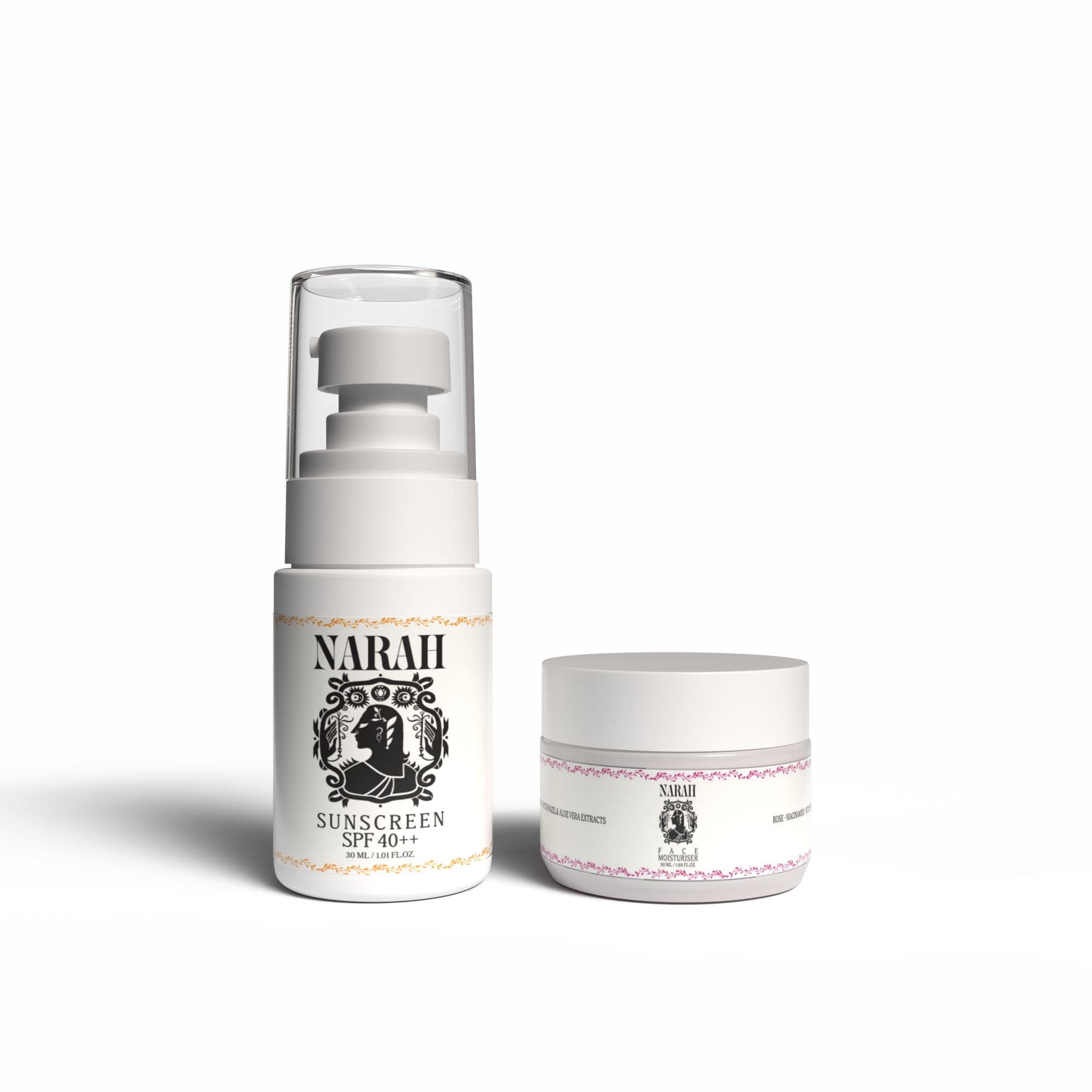 Rose Wine Moisturizer and Invisible Shield – Hydrating and Protective Skincare Combo for Glowing, Healthy Skin-image-35