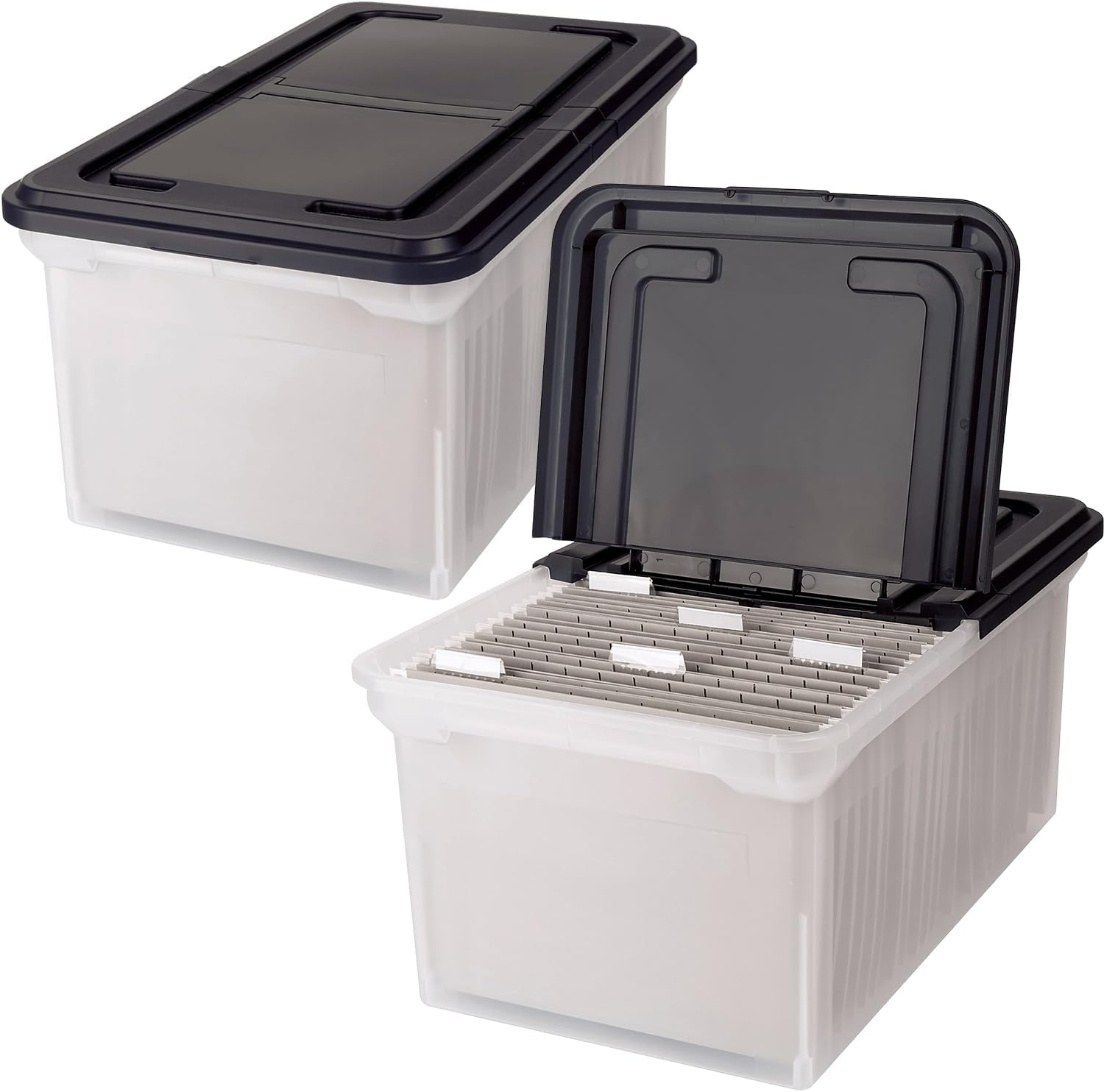 Office Depot Stackable File Tote Box, Letter/Legal Size