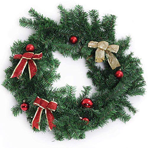 Max4out 9 ft Christmas Green Garland, Premium Quality Greenery Twist Wreath Artificial Plant, Xmas Greenery Garland for Holiday Outdoor Indoor Home Party Decorations 1-Pack - Thumbnail 7