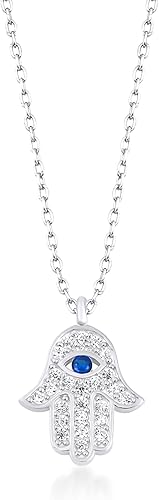 Miniatura 4 de Lykia Plata de ley 925 chapada en oro de 18 quilates Collar de protección Joyas Colgante Viene con una hermosa caja de regalo