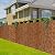 MOOKNAT Natural Reed Fence,6FT X 16.4FT Bamboo Fencing Privacy Reed Screening for Outdoor, Gallery, Restaurant, Hotel, Patio (Brown)