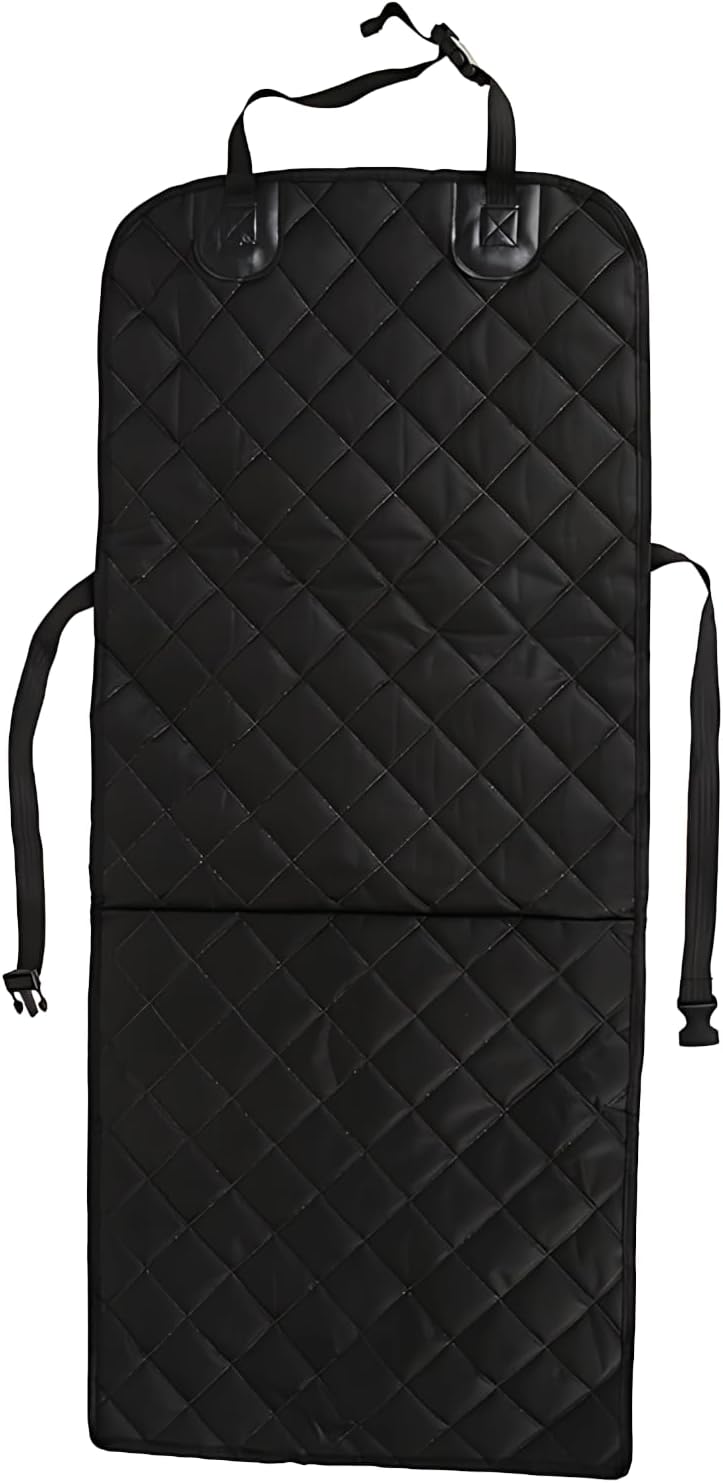 Dog Car Seat Cover for Front Seat, Waterproof Protector, Black, Safe Travel for Small/Medium Dogs