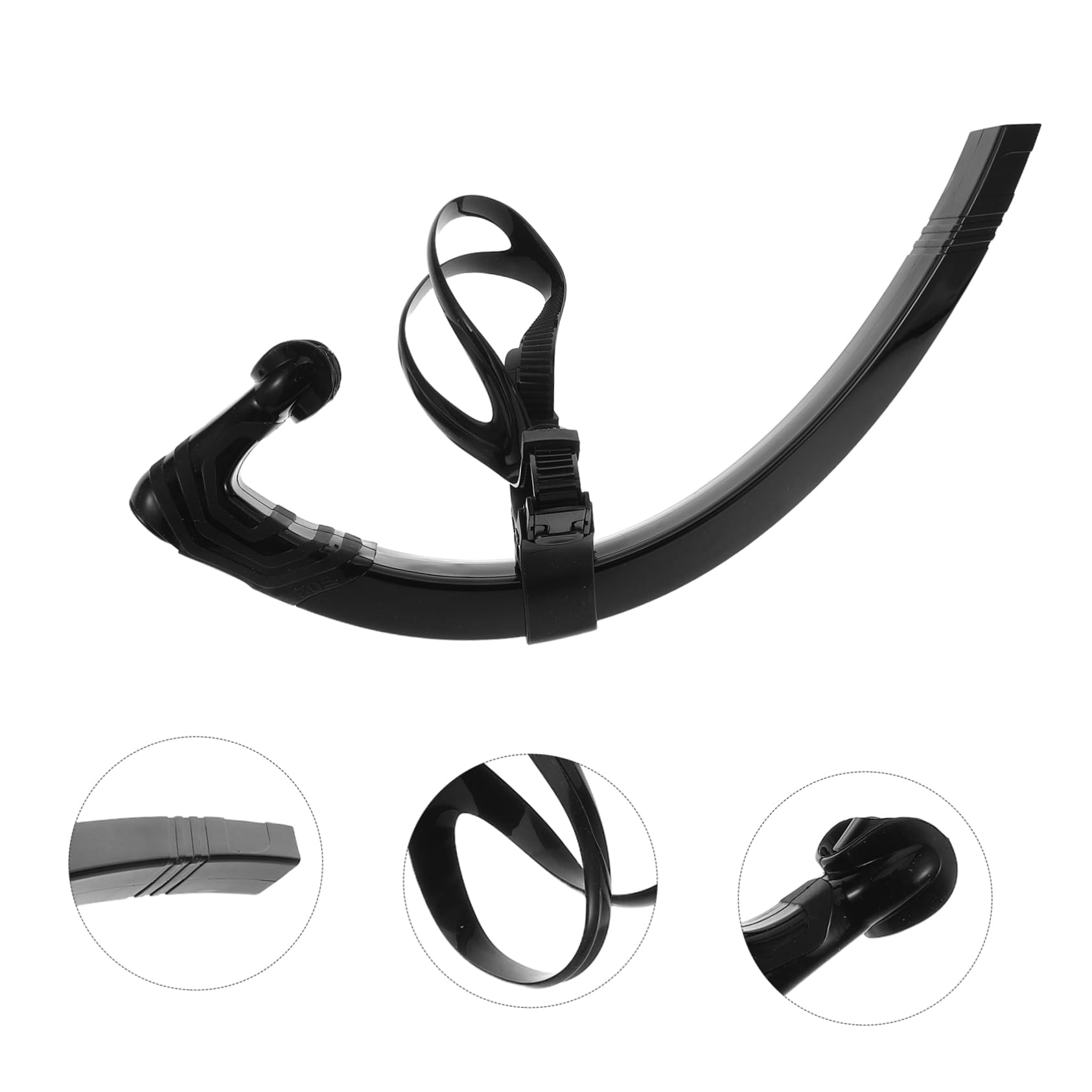 TOYANDONA Snorkel para Nadar Válvula De Purga Unidireccional Snorkel Acuático y De Buceo para Piscina y Aguas Abiertas Entrenamiento De Natación