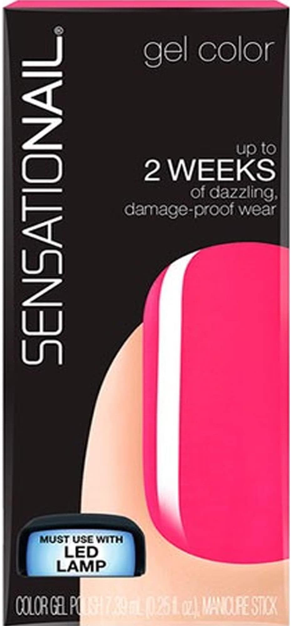 Sensationail By Nailene Color Gel Polish Pink Bouquet .25 Oz