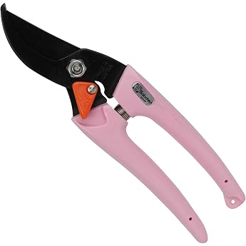 Cactus No.1201-P Women's Pruning Shears, Lightweight, 4.5 oz (125 g), Compact yet Sharp, Pink