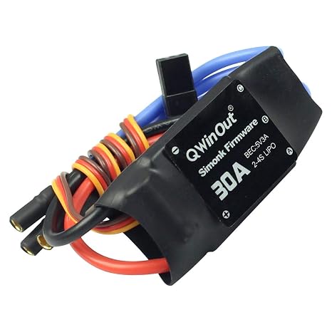 QWinOut A2212 1000KV Outrunner Motor + 30A ESC + 1045 Prop Propeller for F450 F500 F550 DIY Drone Kit (4 Set)