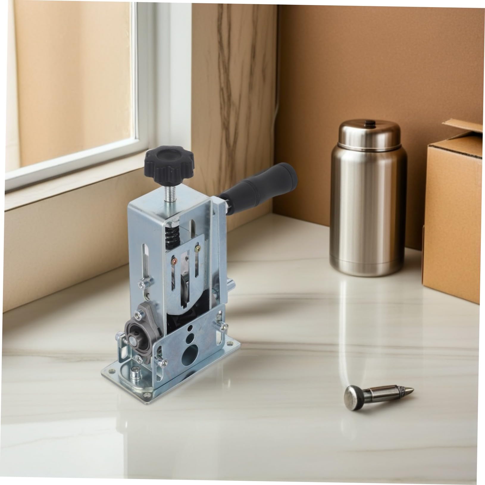 POPETPOP Máquina Manual Pelacables con Manivela Pelador de Cables Portátil para Electricistas Herramienta Multifunción para Pelar Cables de Ligera y Compacta para Reciclaje y Uso